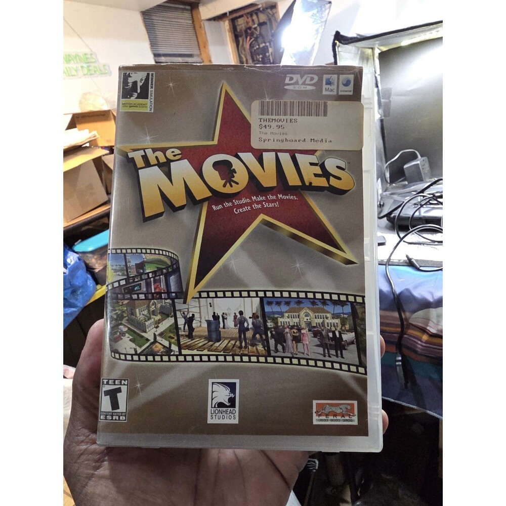 The Movies Run the Studio Make the Movies DVD Game  Mac OS 10.4 / 10.4.8